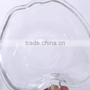 Apple Shaped Decorative Cheap Clear Glass Christmas Candy Jar thumbnail-6