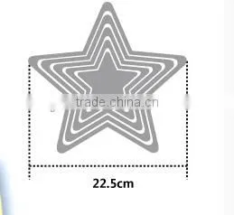 2016 New Arrival MDF Wood Star Shape Kids Room Wall Sticker 3D Home Decoration thumbnail-6