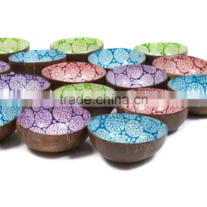 Lacquer Coconut Bowls, Vietnam Coconut Bowl thumbnail-2