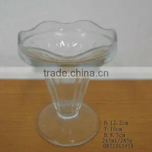 Clear Glass Ice Cream Cup thumbnail-1
