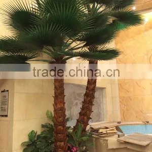 Indoor Artificial Plastic Palm Trees Environmental Friendly Artificial Plants thumbnail-2