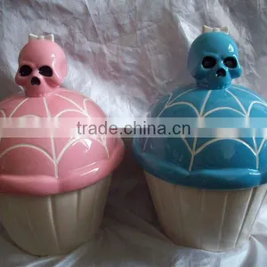 Ceramic Halloween Jar 1127 thumbnail-1