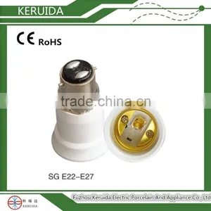 B22 to E27 Lamp Holder Socket Adapter thumbnail-1
