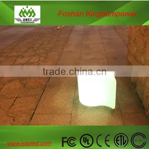 PE Material Outdoor Lit Furniture Led Seat thumbnail-4