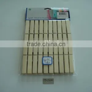 Wooden Bamboo Colourful Clothes Hangers Plastic Clothespin/clothes Peg/clothes Clip thumbnail-3