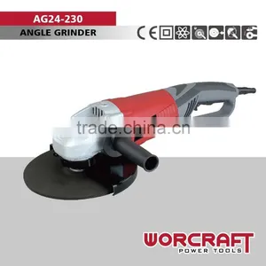 9" 230mm 2400W Angle Grinder WORCRAFT AG24-230 thumbnail-1