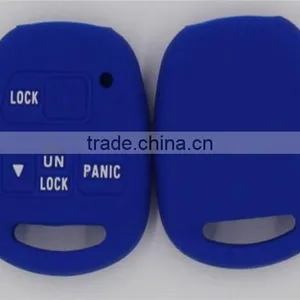 Silicone 5 Buttons Key Cover, Key Bags for LEXUS RX300 LX470 thumbnail-1
