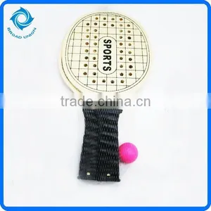 Wooden Beach Racket Beach Tennis Racket thumbnail-1