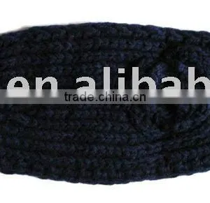Flower Crochet Headwrap/hair Accessory Crochet Headband thumbnail-1