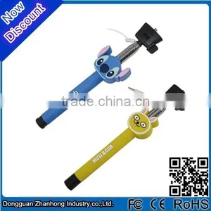 Hot Selling High Quality 3d Carton Silicone Sleeve Animal Wireless Bluthtooth Self-timer thumbnail-6