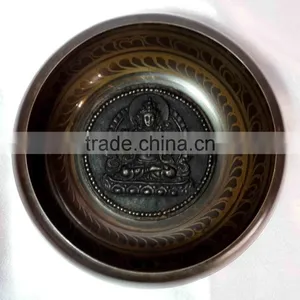 High Quality Tibetan Meditation & Healing Singing Bowl thumbnail-5