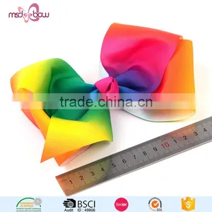 Wholesale Fancy Rainbow Hair Bow thumbnail-3