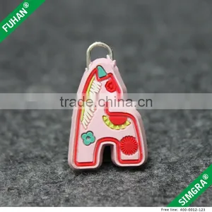 Factory Price Fancy Design Shape Garment Plastic Zipper Pullers thumbnail-3