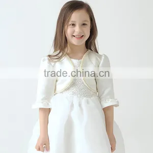 Wholesale Elegant Fashion Beaded Bolero for 3-14 Years Old Girl thumbnail-1