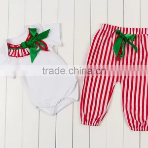 2017 Spring Girls Boutique Clothing Set Cotton Long Sleeve Baby Suit Baby Rompers White thumbnail-4