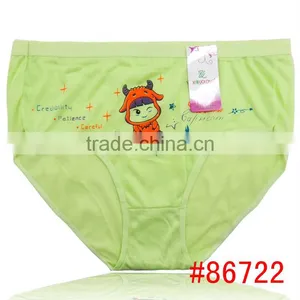 Cute Printed High Waist Women Mom Underwear Fashion Wholesale Stock Mom Panties thumbnail-1
