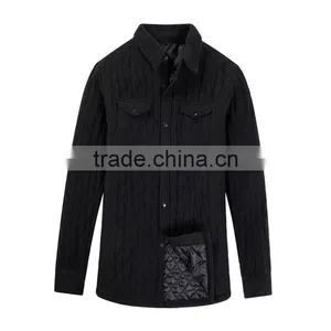 2016 Hot Sale Oem Service Fashion Style Polar Fleece Warm Shirt Fleece Jacket thumbnail-3