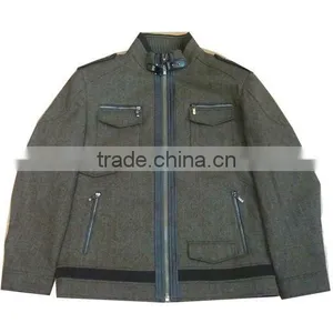 Wool/pu Baseball Jackets thumbnail-5
