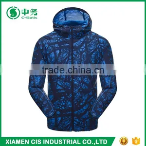 Wholesale Ultra Light Outdoor Suit Unisex Camo Printing Skin Jacket thumbnail-2