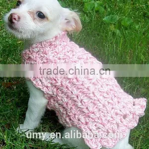Summer Whosales Hand Crochet Dog Sweater Custom XXXL Dog Clothes thumbnail-1