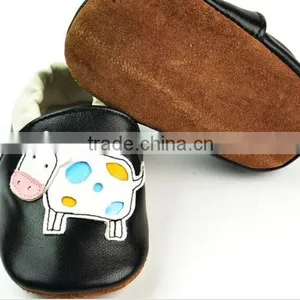 Kids Cheap Leather Baby Shoes Cute Slipper Baby Shoes Wholesale thumbnail-1