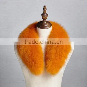 Myfur Wholesale Black Color Real Fox Fur Collar For Women Winter Coat thumbnail-5