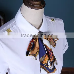 Custom Women Skirt Suit Ladies Office Wear Ladies Formal Skirt and Blouse thumbnail-4