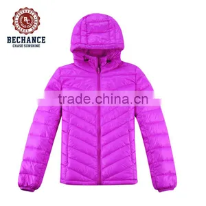 New Fashion Shiny Foldable Ultralight Down Jacket for Women thumbnail-1