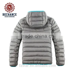 Nylon Men Down Jacket for Winters With Hoody TD0031 thumbnail-2