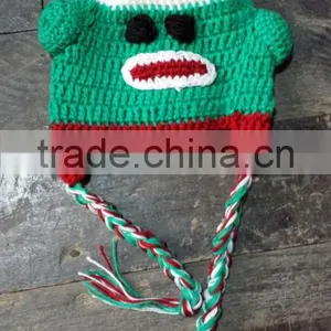 Chirstmas Handmade Owl Crochet Hat Baby Boy/Girl Crochet Owl Animal Beanie Hat Cute Baby Crochet Hat thumbnail-1