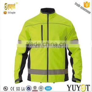 SOFT SHELL JACKET WITH 3M REFLECTIVE TAPE thumbnail-1