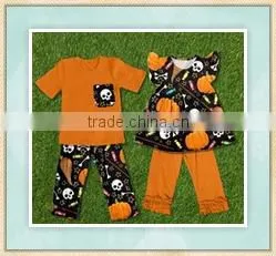 Wholesale New Design Lovely Baby a Halloween Boutique Pumpkin Outfits the Factory Direct Sales thumbnail-1