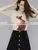 100% Cotton Knitted With Pattern Pullover Ladies Sweater thumbnail-3