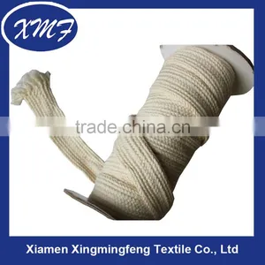 Wholesale Flat 100% Cotton Braided Rope thumbnail-1