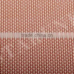 Colorful Pvc Coated Orange Mesh Fabric Fabrics thumbnail-4