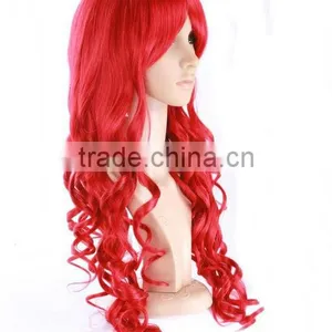 Brazilian Hair Full Lace Wig From China Wholesale Market in Yiwu,Glueless Lace Wig,Wigs Canada,Red Wig thumbnail-1