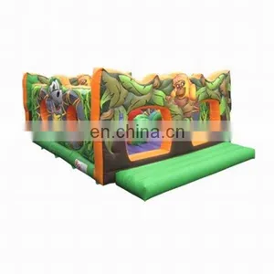 Inflatable Jungle Mania Activity Zone thumbnail-1