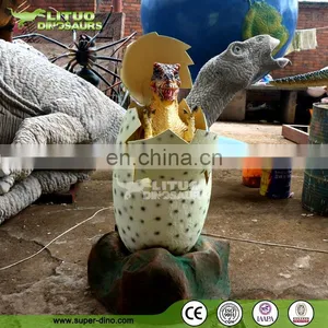 Realistic Dinosaur Hatching Eggs for Park Decoration thumbnail-4
