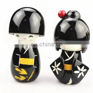 New Design Japanese Geisha Dolls Fashion Japanese Wood Doll thumbnail-1