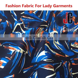 100% Rayon Printed Fabric Silk Soft Rayon Voile Fabric thumbnail-1