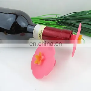 Wine Champagne Beverage Beer Wine Stopper Silicone Sunflower Shape Silicone Wine Bottle Stopper thumbnail-4