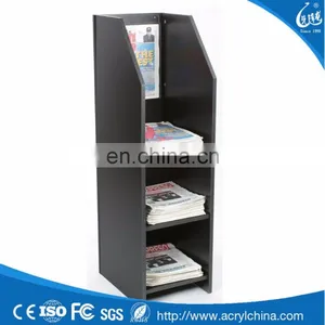 Acrylic Hotel Newspaper Rack Wholesales thumbnail-1