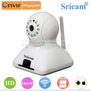 Sricam SP006 P2P H.264 1.0megapixel Plug and Play Network Camera SD Card Whistle Alarm P2p Wireless ip Camera thumbnail-4