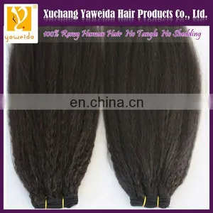 Mongolian Kinky Curly Hair Weave 4a Wholesale Mongolian Afro Kinky Curly thumbnail-1