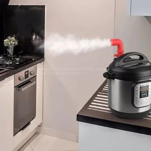 Pressure Cooker Steam Diverter Release Accessory Silicone Instant Pot Steam Release Pipe Cooking Kitchen Accessories thumbnail-1