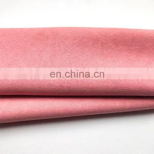 High Quality 75d*225d 100% Polyester Suede Fabric for Sofa thumbnail-7