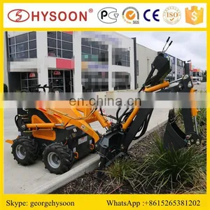 NEW HY380 MINI LOADER .WALK BEHIND,USA ENGINE ,NICE thumbnail-5