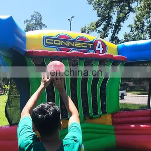 Connect 4 Inflatable Basketball Shoot Game For Sale thumbnail-5