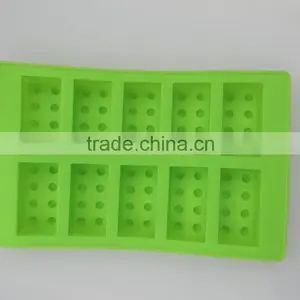Lego Brick Shaped Gummy Candies Lego Figures Make by FDA Silicone thumbnail-4