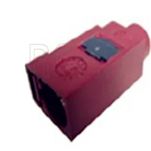 Right Angle RF Coaxial Fakra Connector Blue/Gray/Red Color for PCB Mount thumbnail-1